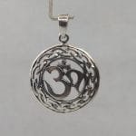 Om Silver Locket 92.5