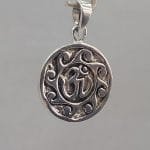 Om Silver Locket 92.5