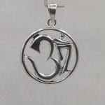 Om Silver Locket 92.5