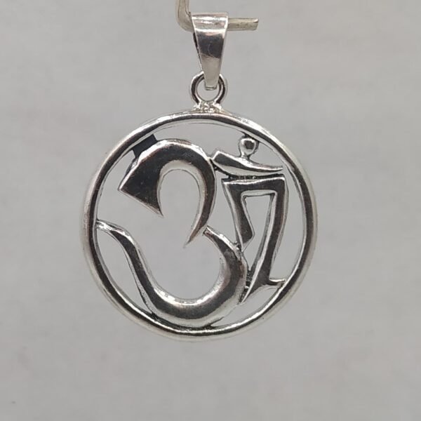 Om Silver Locket 92.5