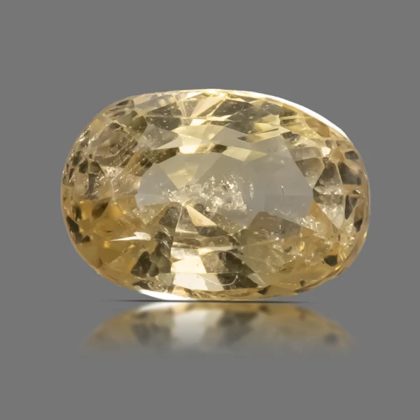 Purchase Authentic1.53 Carat Yellow Sapphire Natural Yellow Sapphire 1.53 Carat