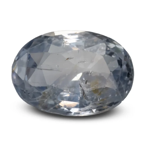 Natural Blue Sapphire (Neelam) – 2.55 Carats Oval Gemstone